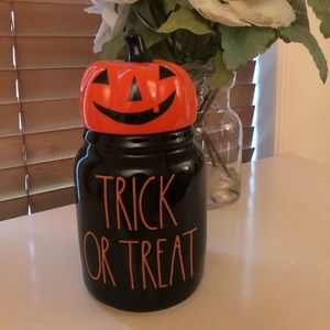 Rae Dunn  Baby size Trick or Treat Canister